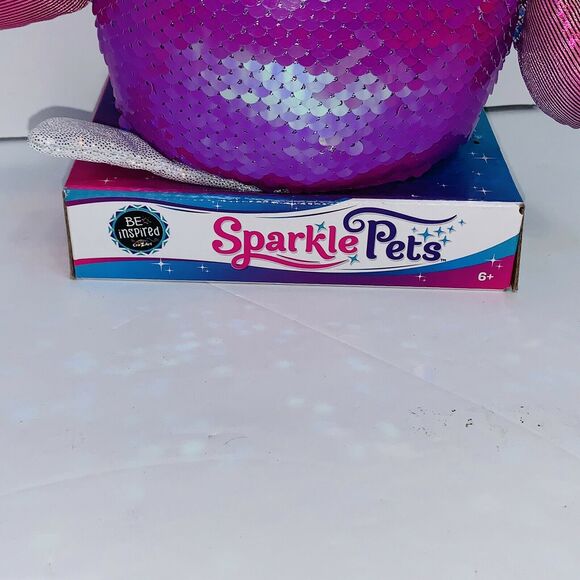 Sparkle Pets Whiskers the Kitty Plush Toy Color Change Sequins 6 inch Series 2 - Picture 9 of 13